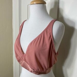 Parade Coral Pink Mesh Convertible Bralette 2XL